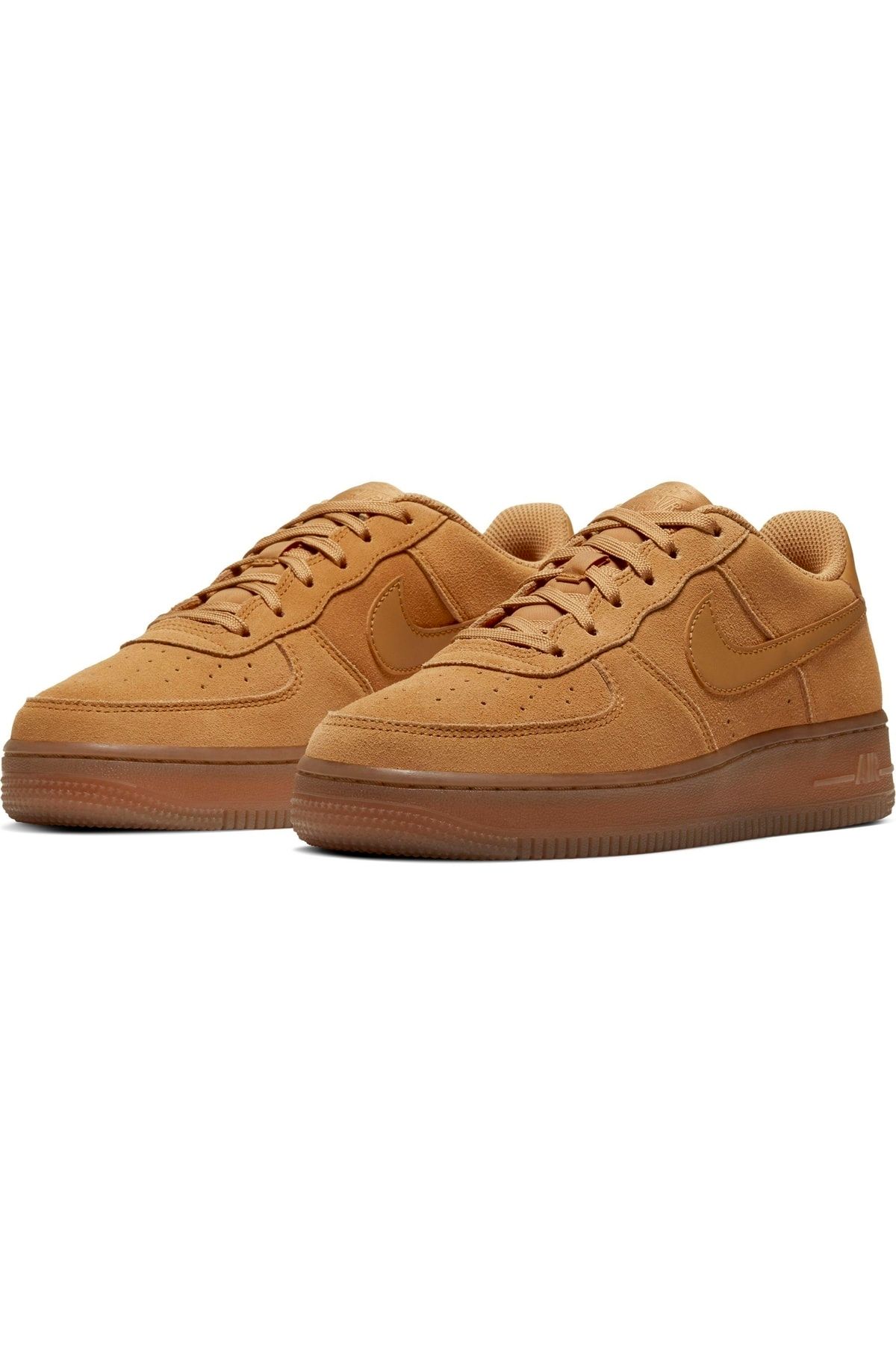 Air Force 1 Lv8 3 Suede Spor Ayakkabı - Kahverengi Bq5485-700