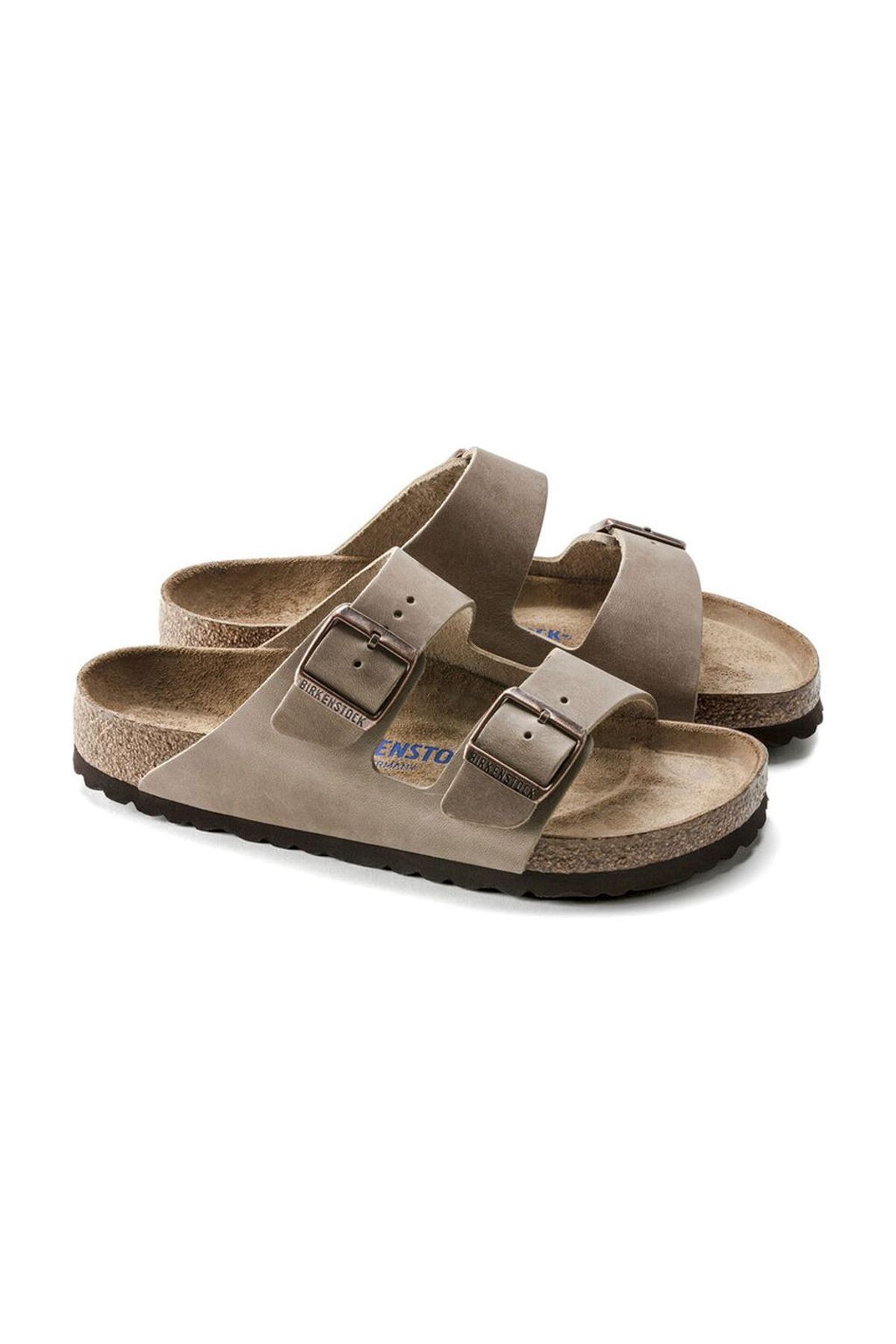 Erkek Terlik 552813 Birkenstock ARIZONA SFB LEOI TOBACCO BROWN
