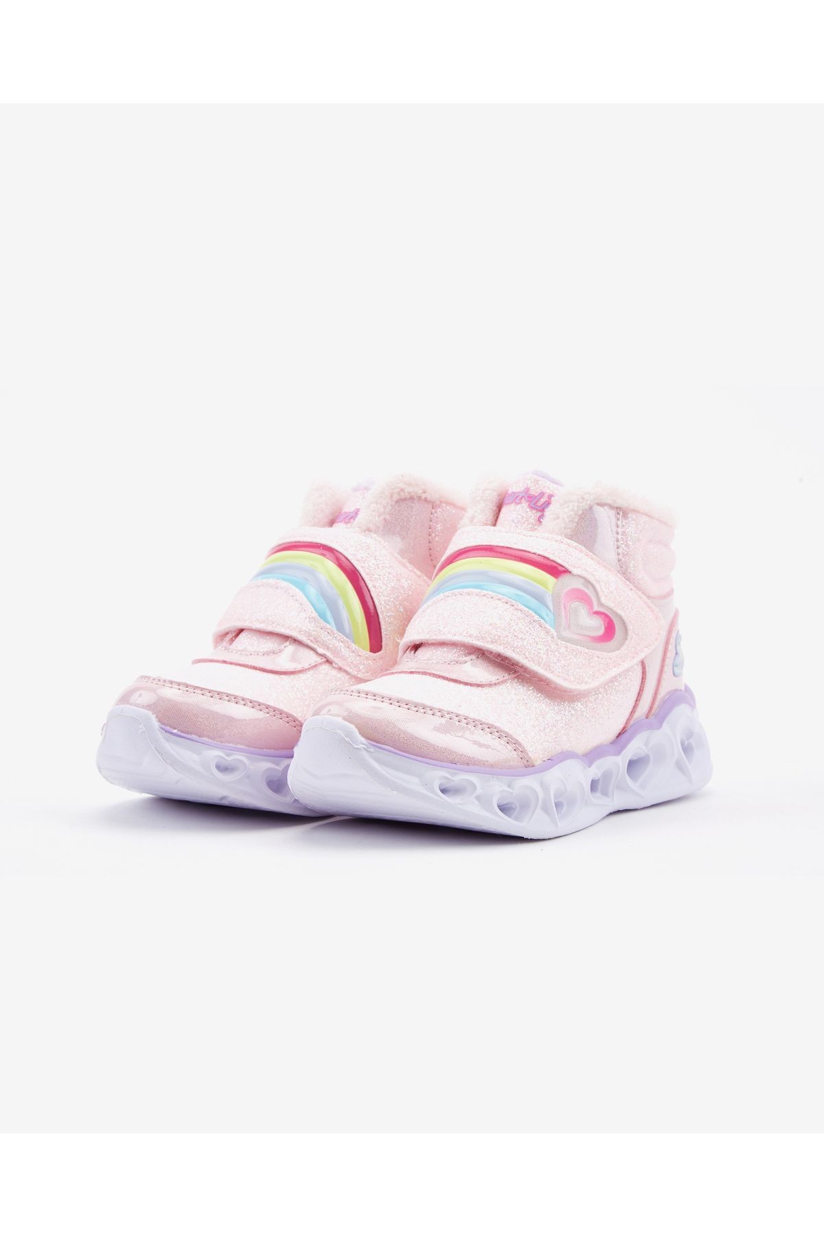 Heart Lights - Brilliant Rainbow Küçük Kız Çocuk Pembe Işıklı Bot 302669n Pklv