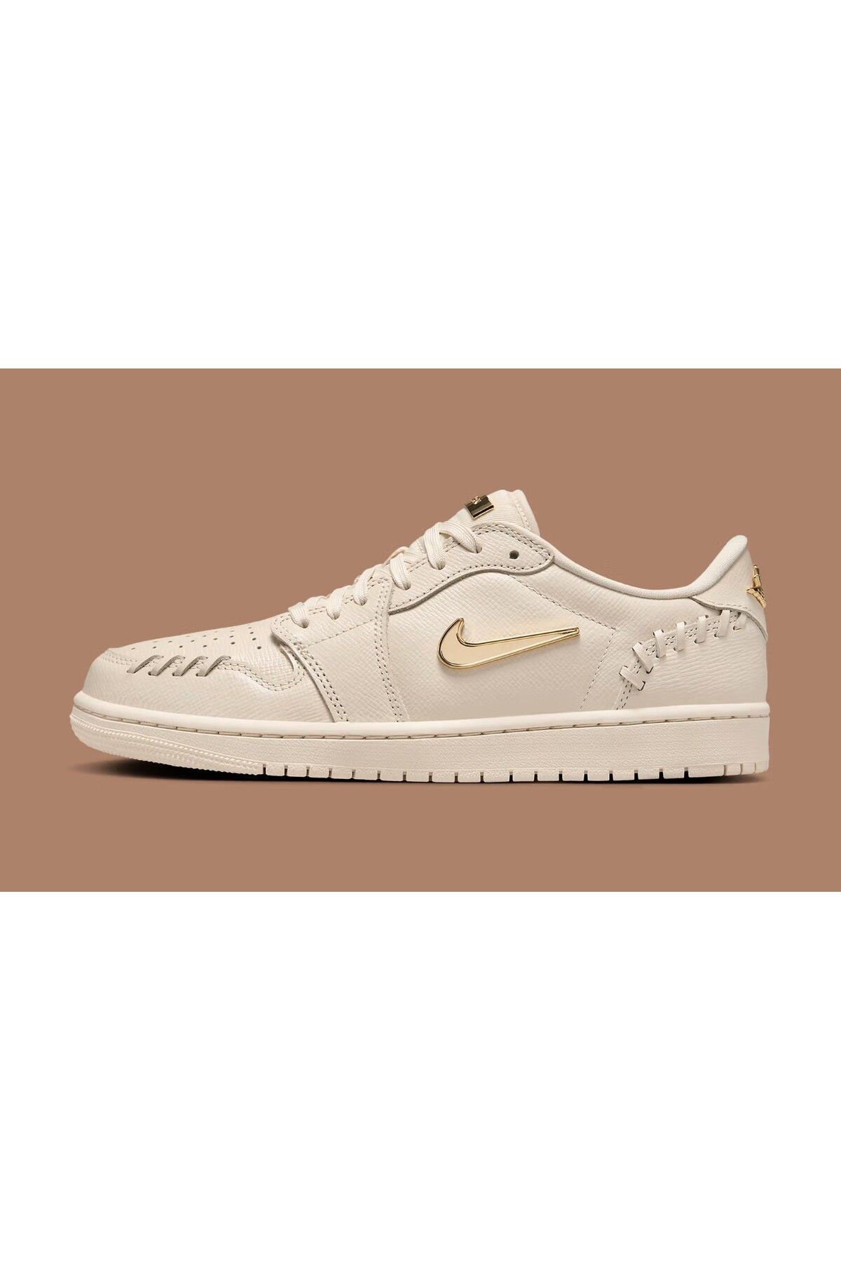 Air Jordan 1 Method of Make Low Kahverengi Sneaker Ayakkabı