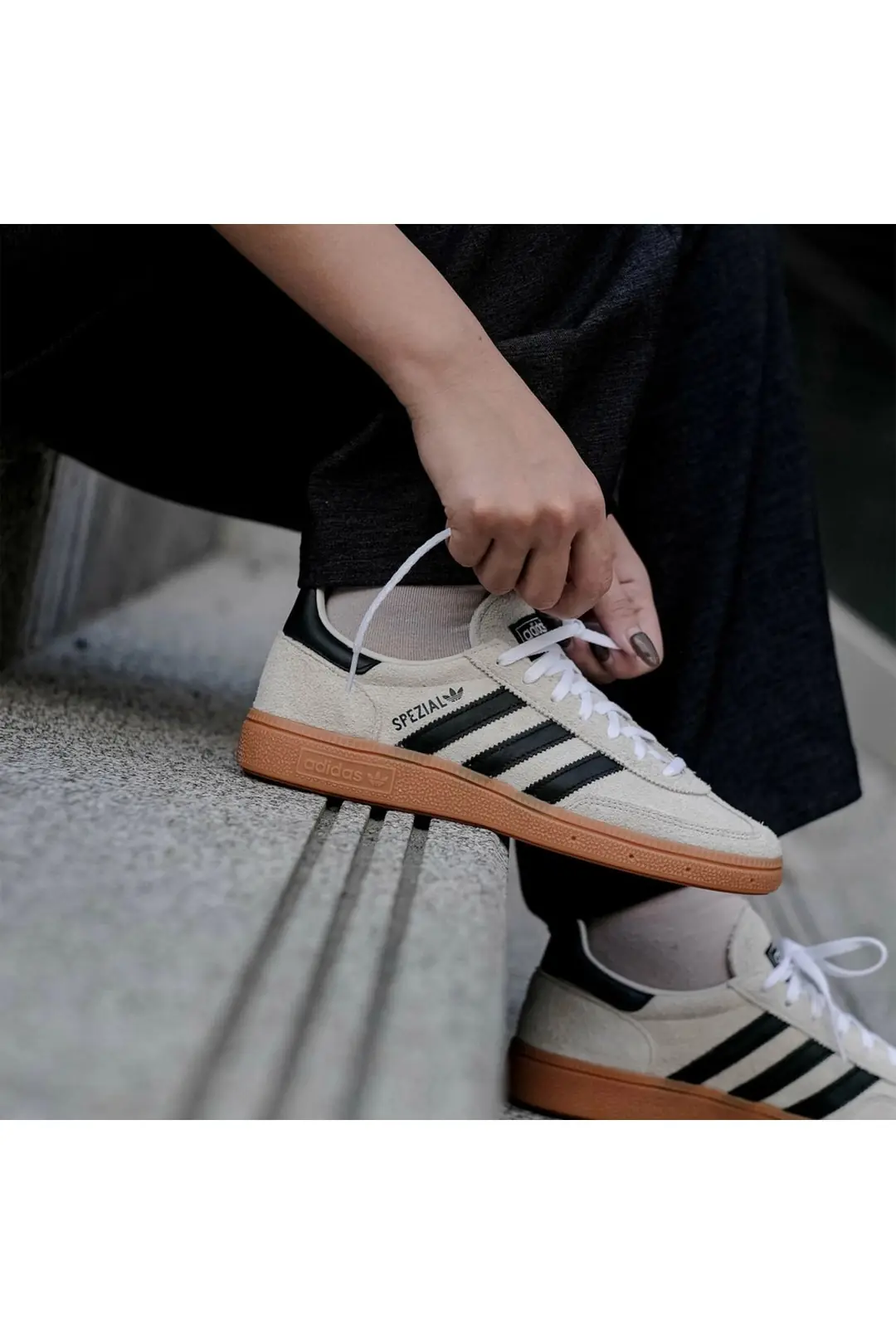 Handball Spezial W Unisex Günlük Ayakkabı IF6562 Bej