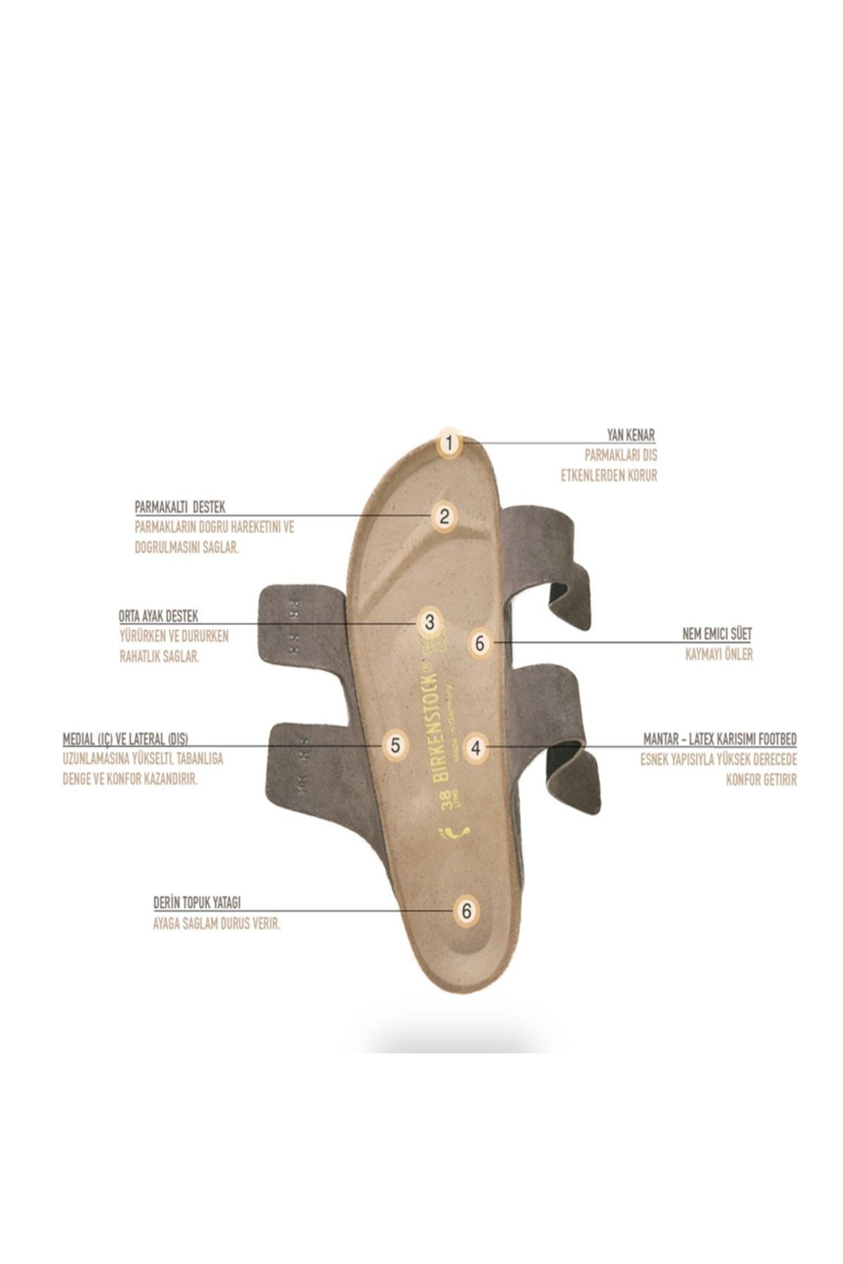 Erkek Birkenstock Arizona Desert Dust Veg Erkek Terlik 1024544