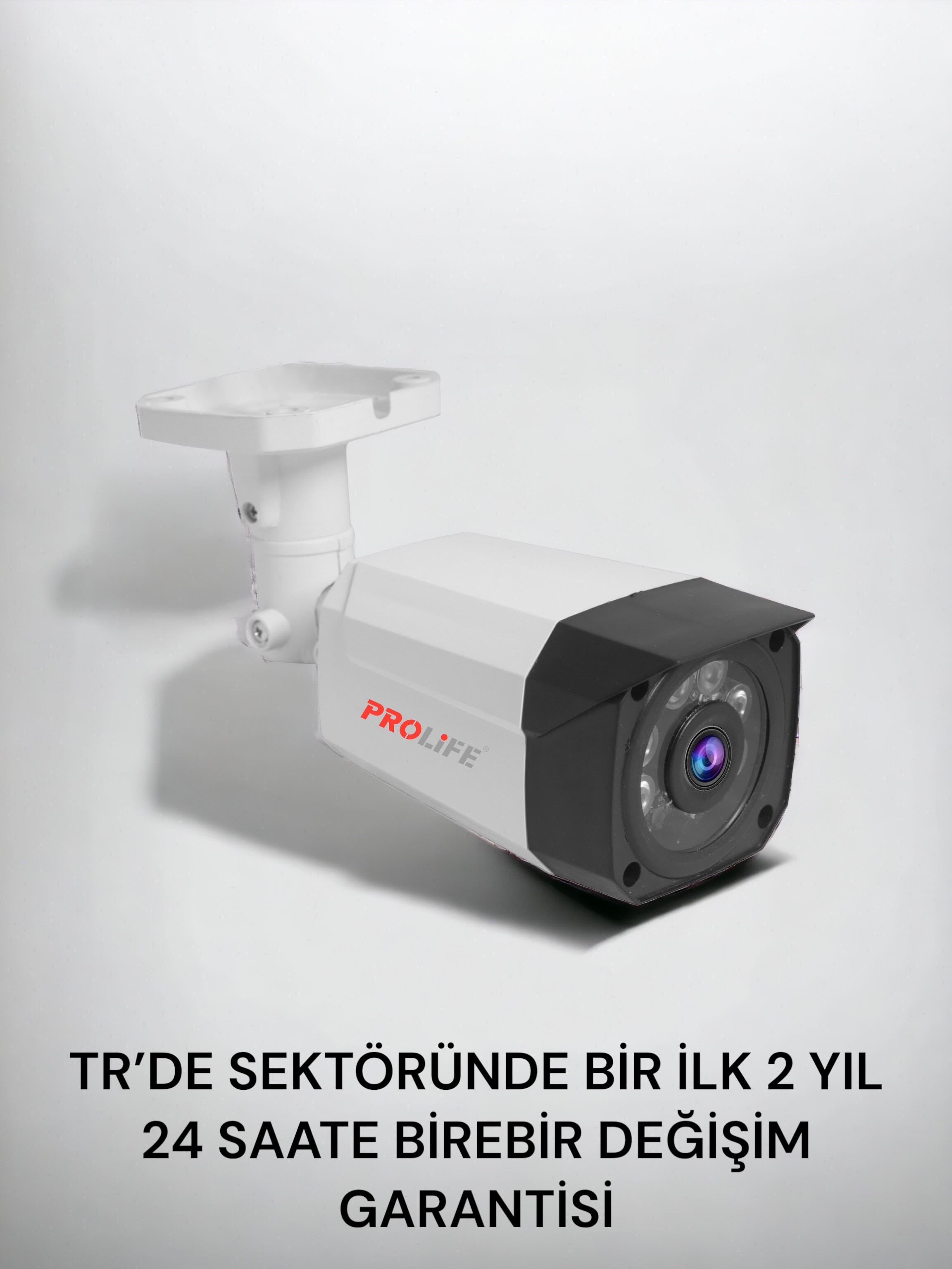 PR2226 5 Mp 6 Atom Led Gece Görüşlü 4IN1 Mod Su Geçirmez Güvenlik Kamerası