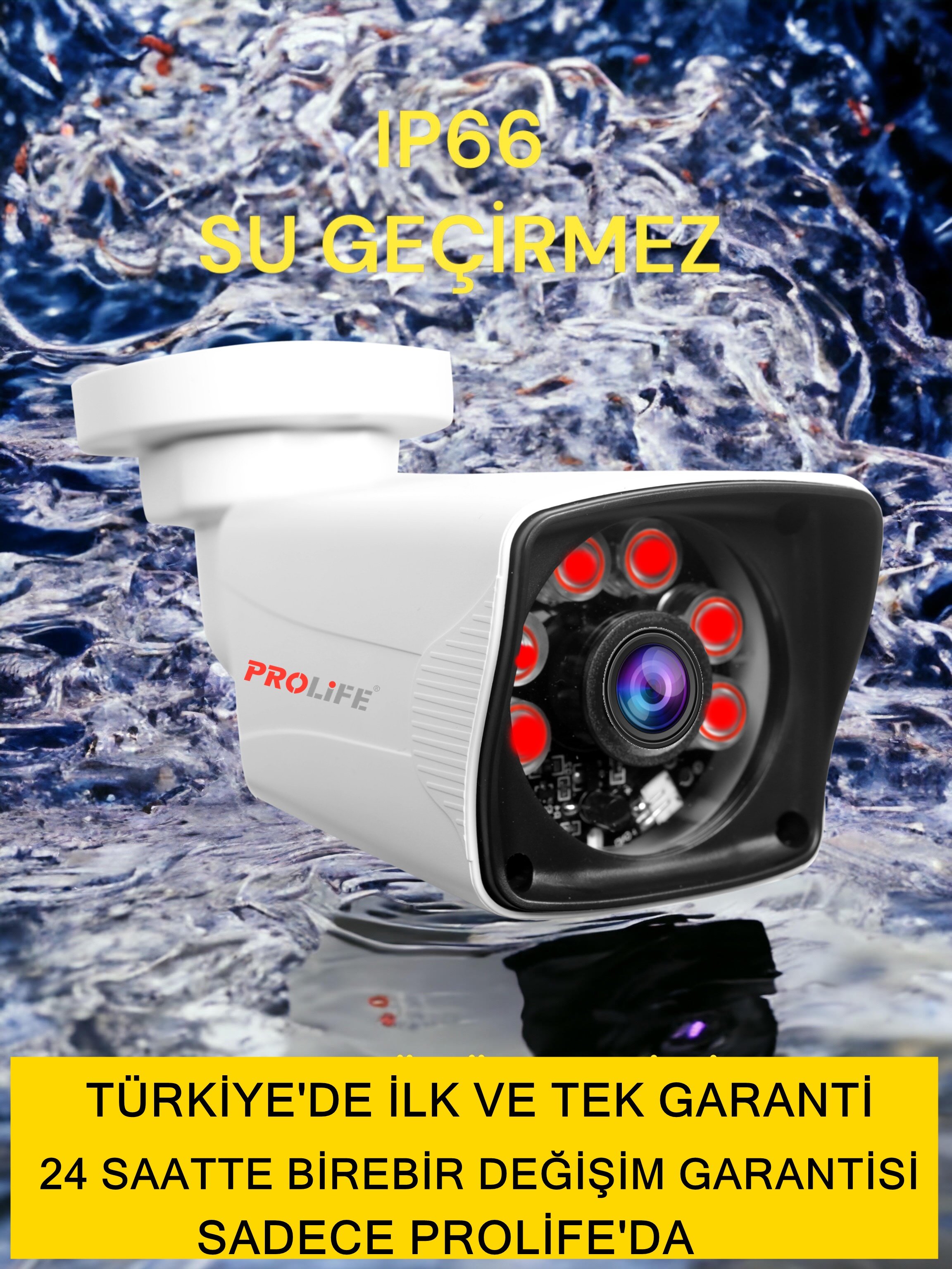 10 Kameralı 5 MP Gece Görüşlü Yapay Zeka Yüz Tanıma ve Araç Algılamalı Olay Anı Bildirimli Güvenlik Kamerası Seti