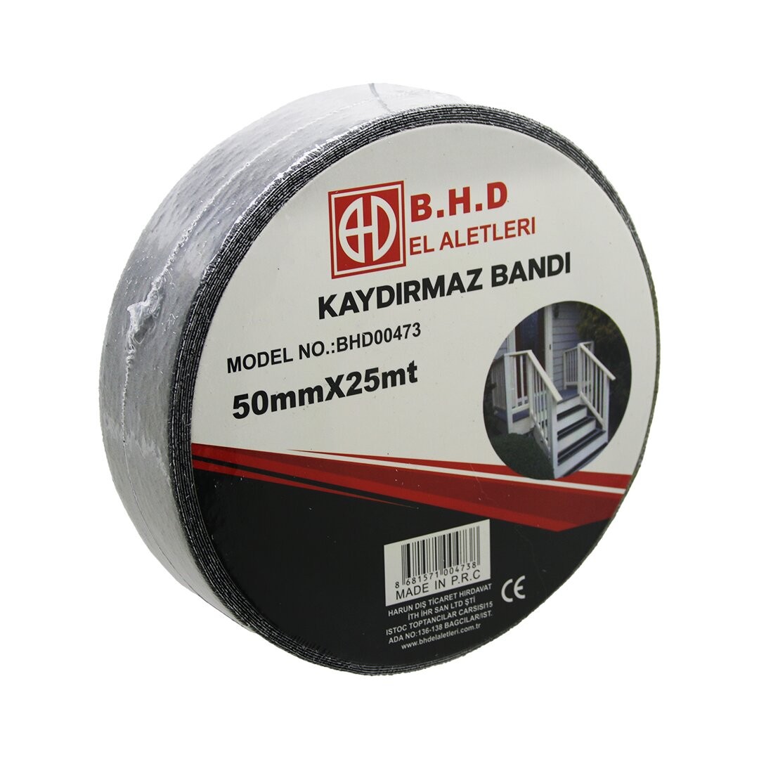 B.H.D Bhd-00473 ( 50mm X 25mt ) Kaydırmaz ( Siyah ) Bant*24
