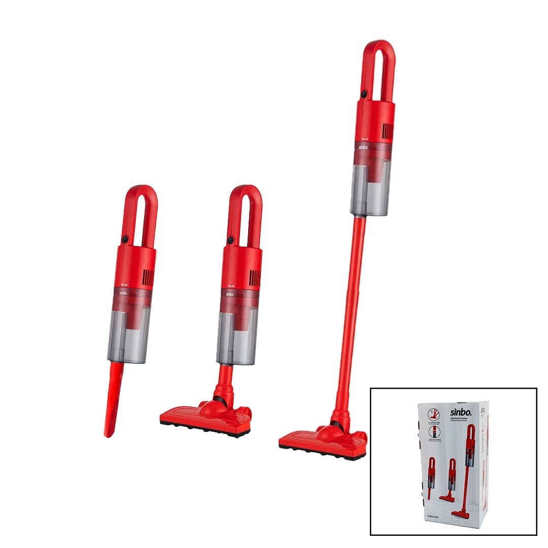 Sinbo Svc-8616 ( Dikey ) Elektrikli Süpürge 500w ( 90° Başlık & 1.5lt Toz Hazne & Çift Filtre & 5mt Kablo )*4