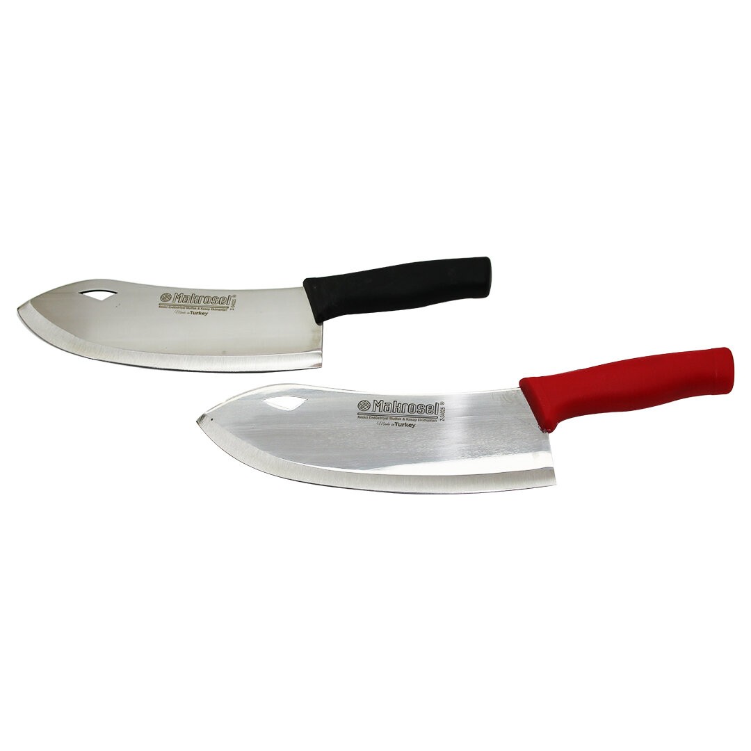 Makrosel Z-34025 ( 25lik ) Zırh Bıçak Satır Plastik Saplı*60