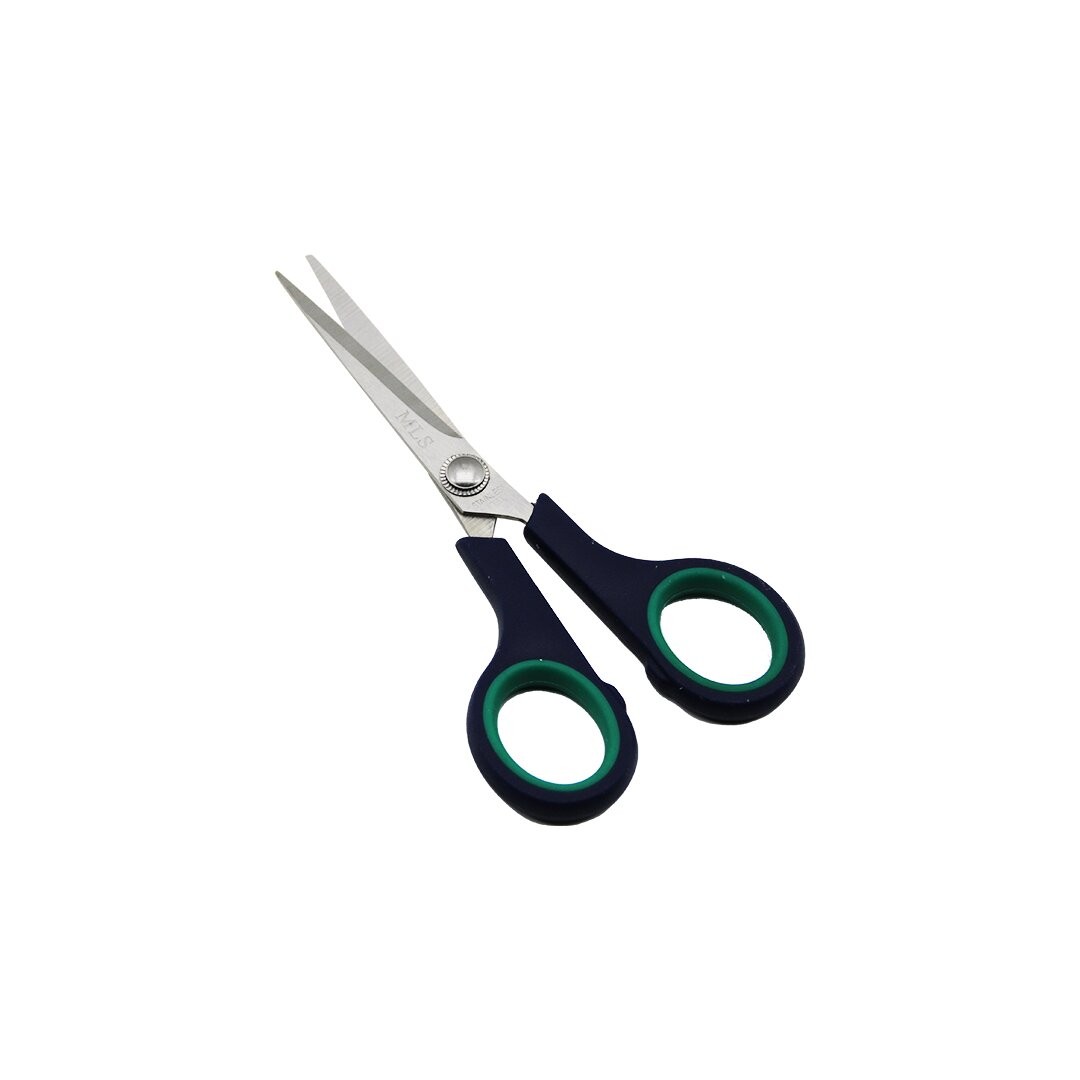 Taksun C-2005t ( 51/2" & 14cm ) Küçük Yeşil & Lacivert Makas*12x40