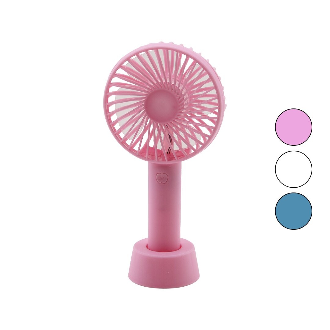 Eternal Classics Ss-2 (Usb Şarjlı) Mini (El Fanı) (3kademe Hız) (Ayaklı & Işıklı)(Fan:10cm& Ayak:12cm) (Pil:3.7v)*100