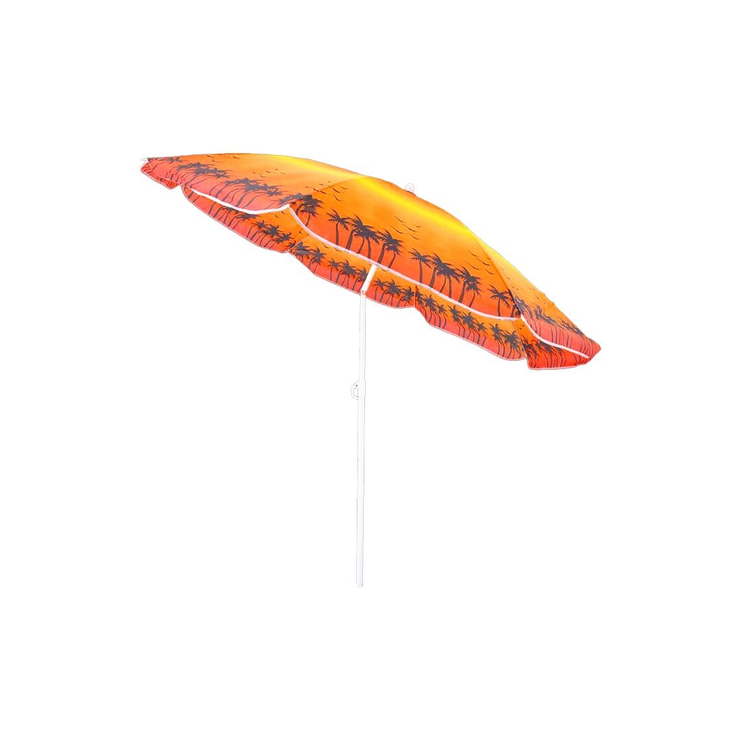Skybelt Sky-110 ( 170cm Saplı ) ( Çap: 155cm ) ( Renkli Resimli ) Plaj Şemsiyesi ( 8 Telli ) (Polyester Kumaş)*24=K