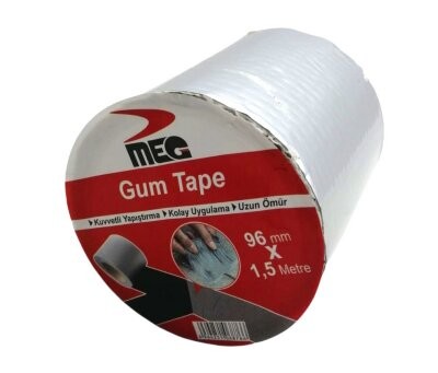 Meg Gum Tape ( 96mmx1.5mt ) Su Sızdırmaz Sakız Tamir Bantı*48