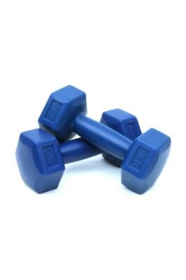 Mrt Spor ( 1kg ) Plastik Köşeli Dambıl ( 2pcs )*1