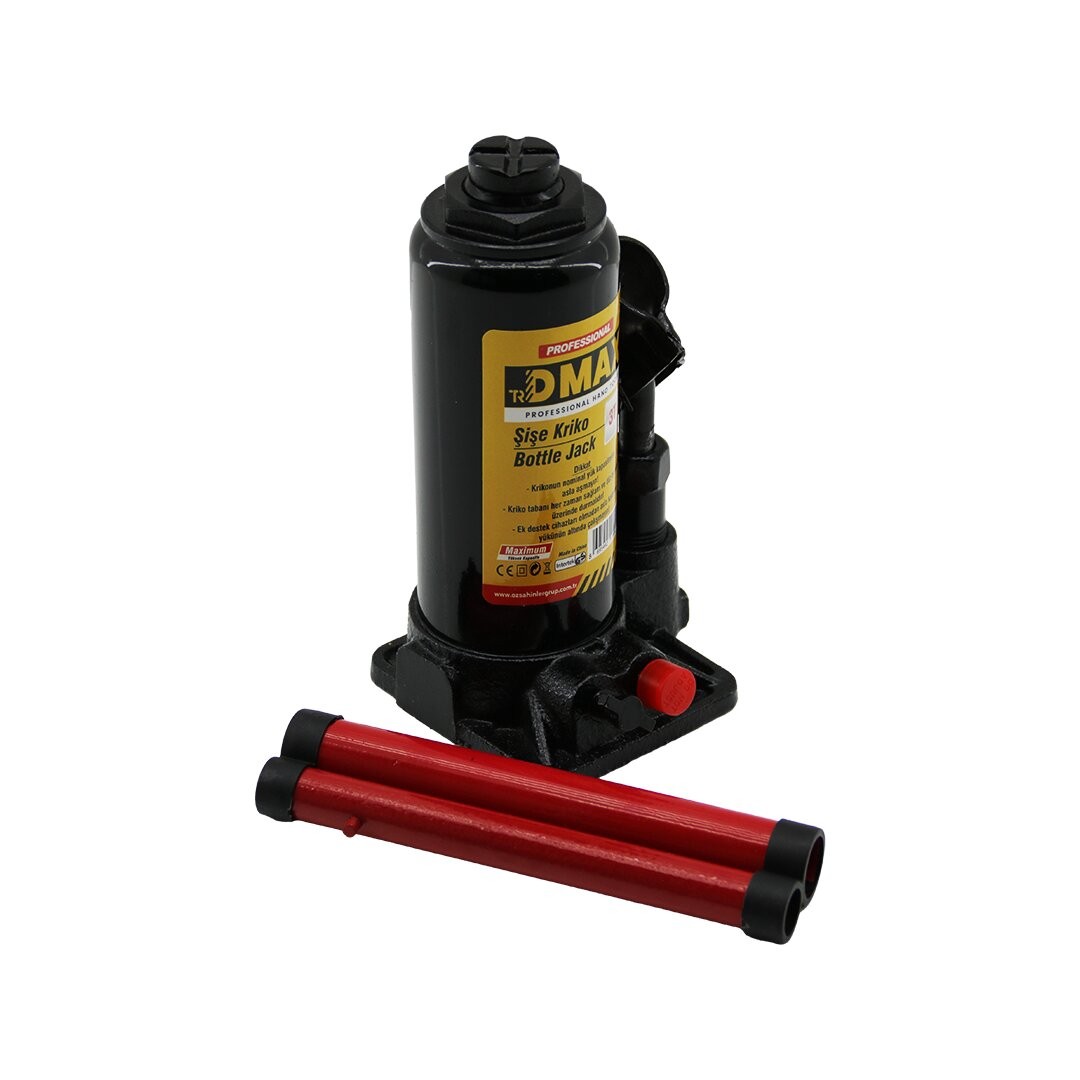 Dmax Dmx-4100 ( 3 Ton  & Şişe ) Hidrolik Kriko ( Taban 115x137 )*8