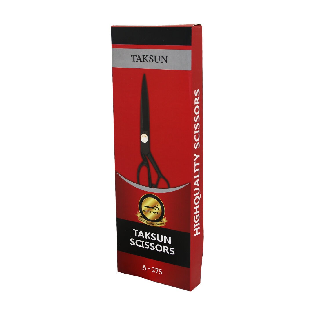 Taksun Scıssors A-275 No-8241 ( No-11 ) ( Siyah ) Terzi Makası*60