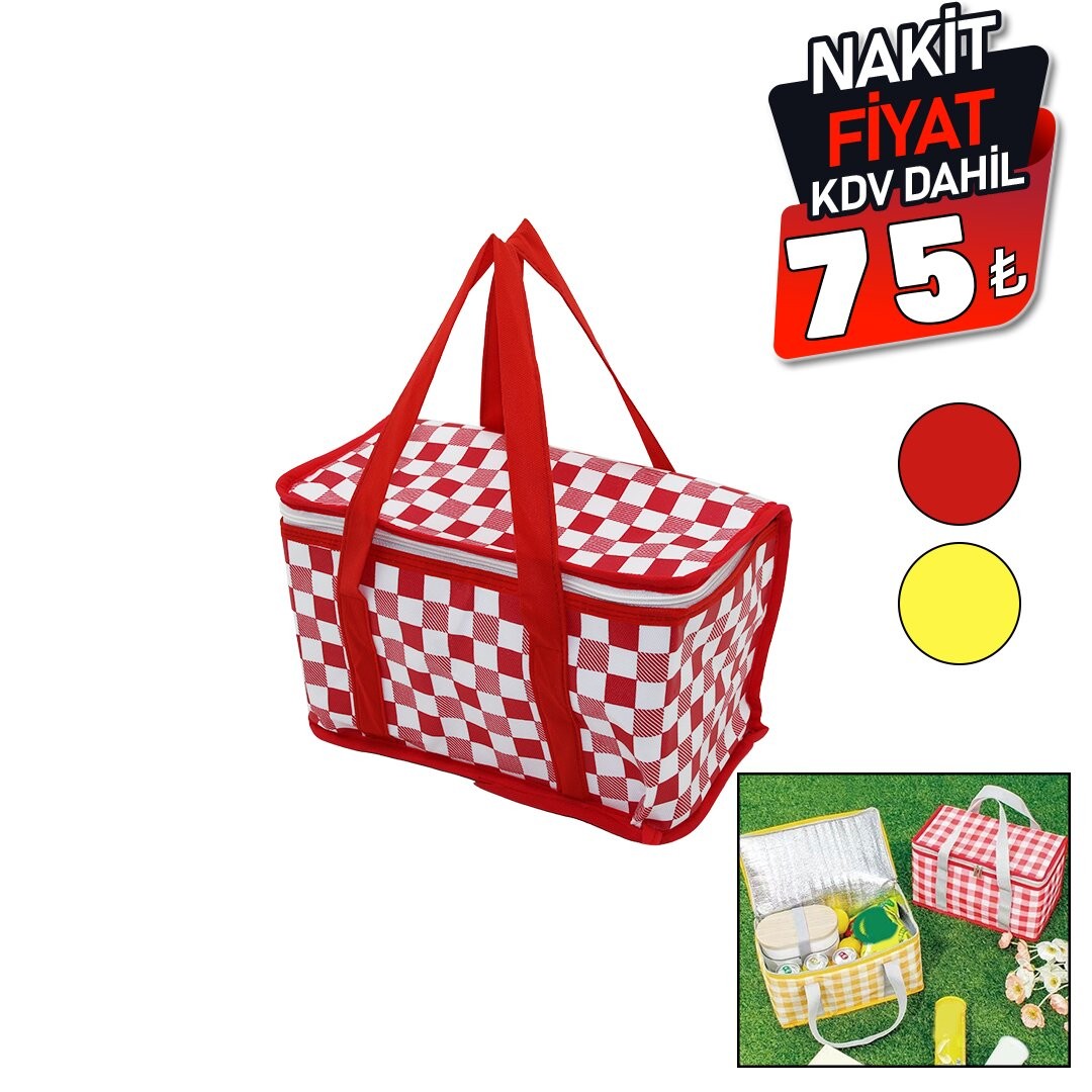 Mega Everest Ballıev ( 25lt ) Termos Çanta ( Folyolu ) ( 22 X 22 X 33cm ) ( Taşıma Kulp  )*100