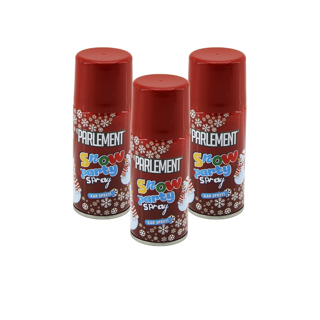 Parlement Snow Party Spray Kar Spreyi 150ml ( Her Yüzeye Kar Efektli Yazı Yazma )*12x4