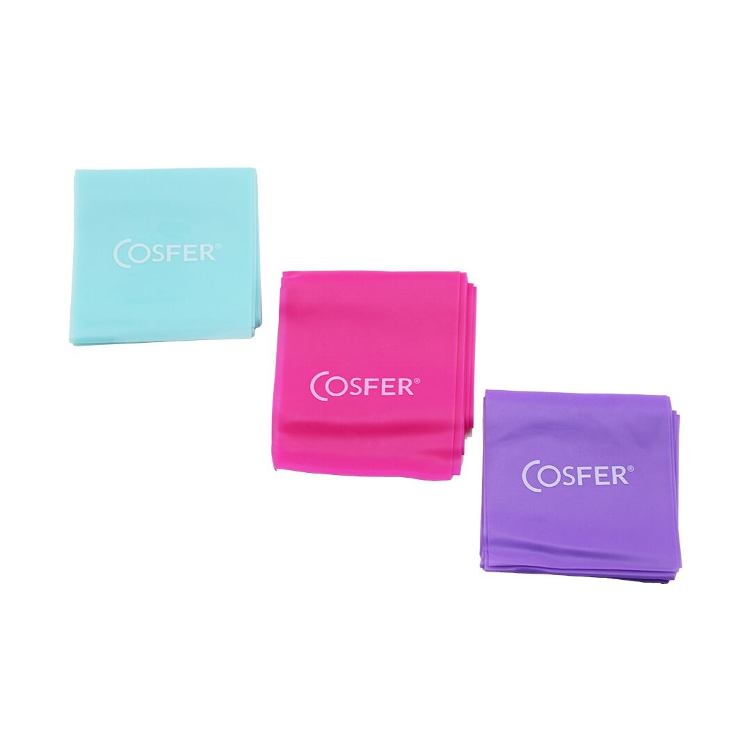 Cosfer ( 3pcs ) ( 90cm ) ( Silikon & Esnek ) Plates Bantı*100