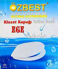 Özbest Ege ( Düz Klasik ) Klozet Kapak Anatolia*10