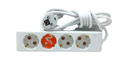 Rı-Tech 4lü 2mt.Uzatma Kablo Grup Priz*12