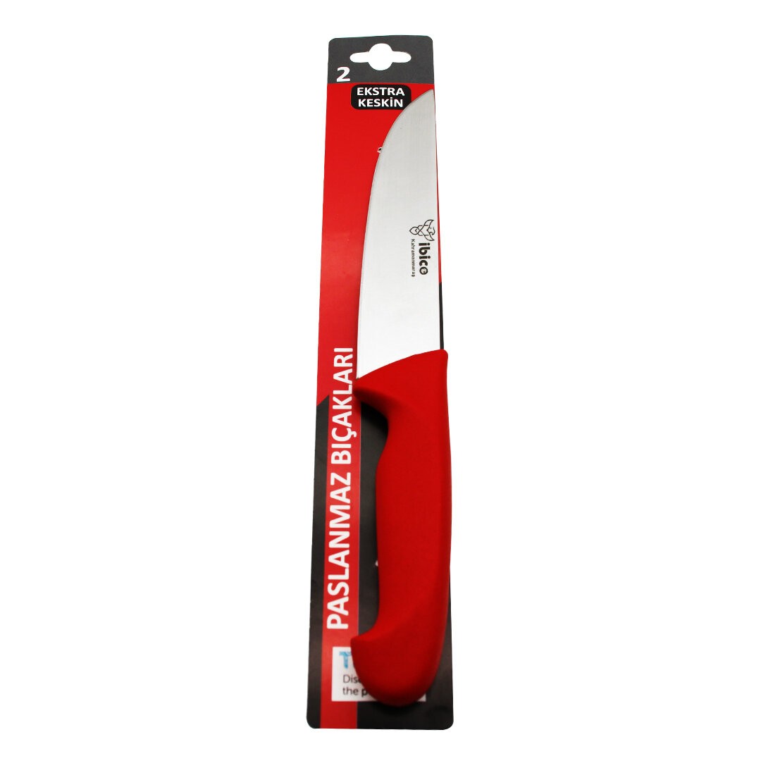 Ibıco Cavit Inox-0362 ( No-2 ) ( Kurban Bıçak )  Plastik Saplı*120