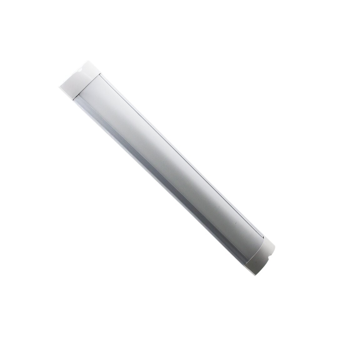 Nisaluce Eamp-064/2 ( 2pcs ) (18w & 60cm) (Beyaz & 6400k) Led Bant Yatay Armatür Lamba Ampul (Alüminyum Kasa)*30