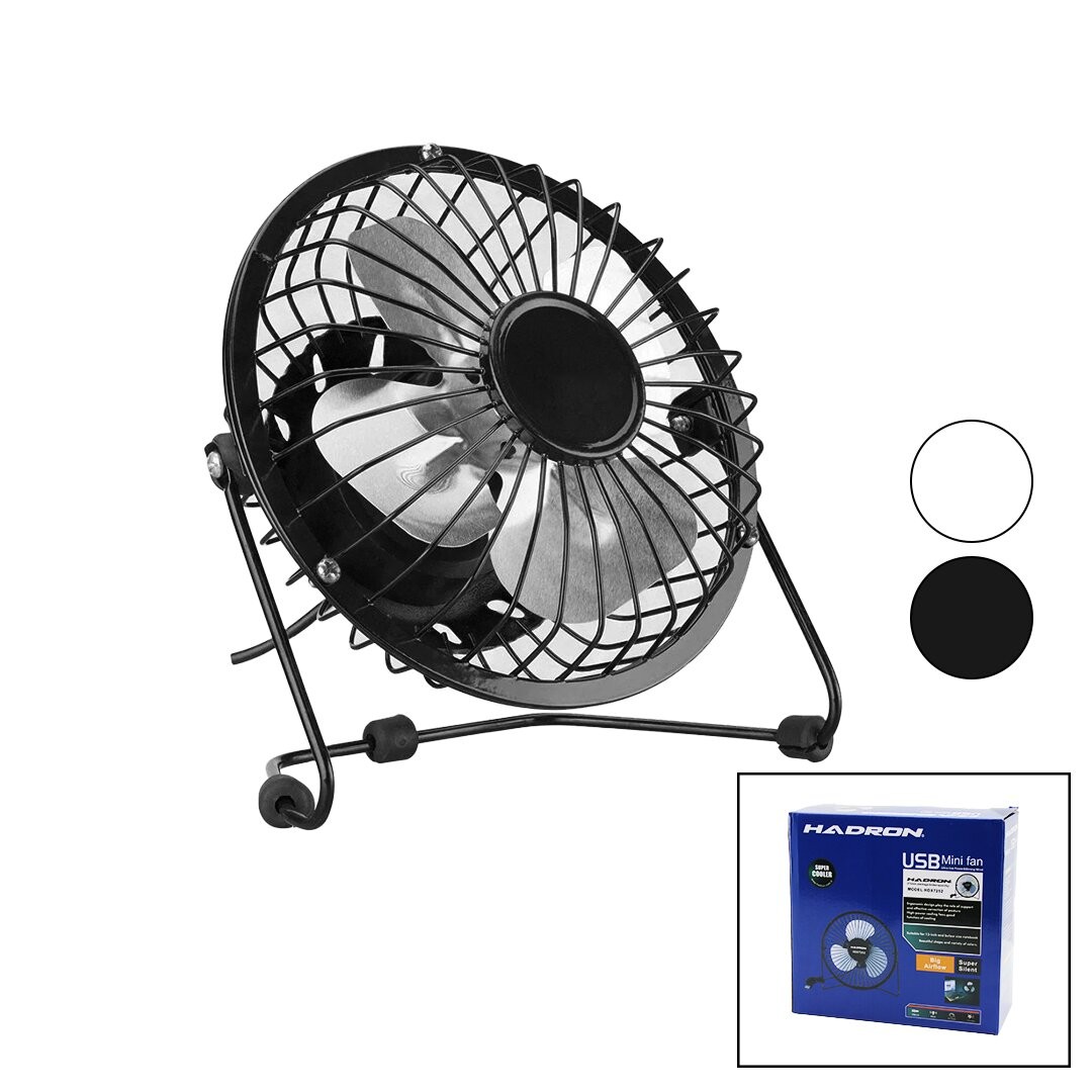 Hadron Hdx-7252 ( Usb & Mini Fan ) ( Metal Kasa & Kanat 3 ) Masa Üstü Vantilatör*30