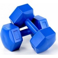 Mrt Spor ( 8kg ) Plastik Köşeli Dambıl ( 2pcs )*1