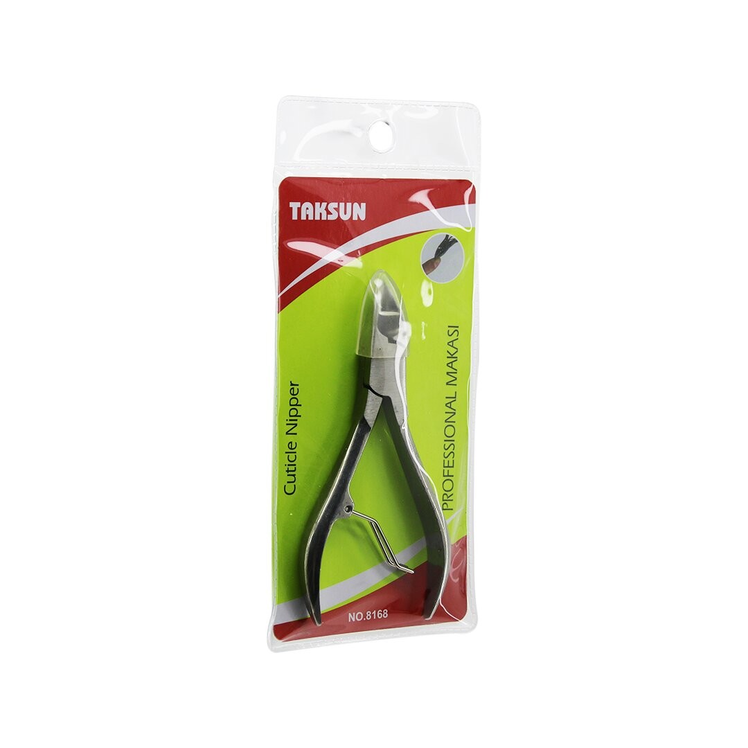 Taksun No-8168 ( Büyük ) Metal Manikür & Pedikür Tırnak Et Pensi ( Cutıcle Nipper )*12x30
