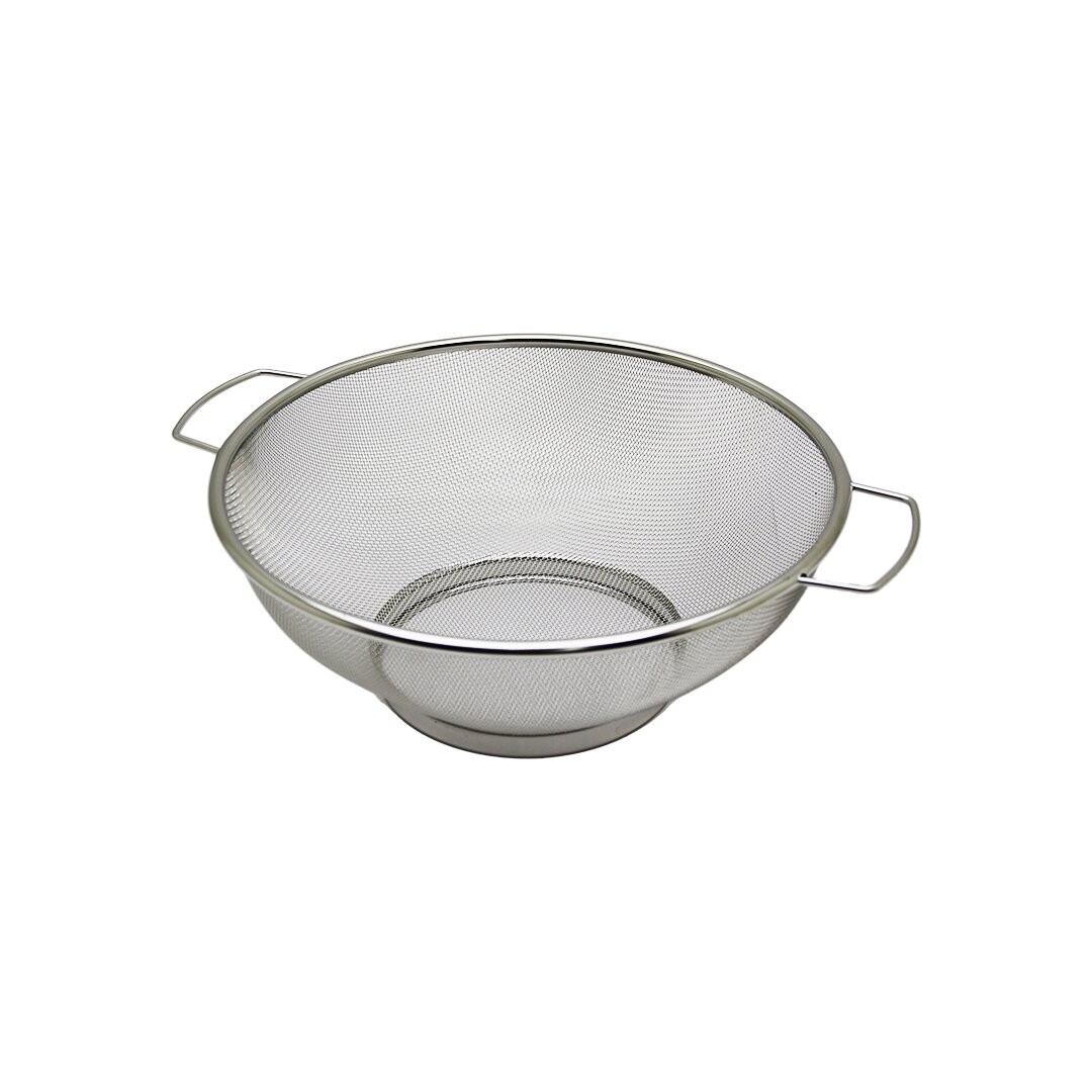 Enfa Enf-1080 ( 24cm ) ( Tel Sepet ) Metal Süzgeç ( Metal Çerçeve & Kulp & Ayak )*100