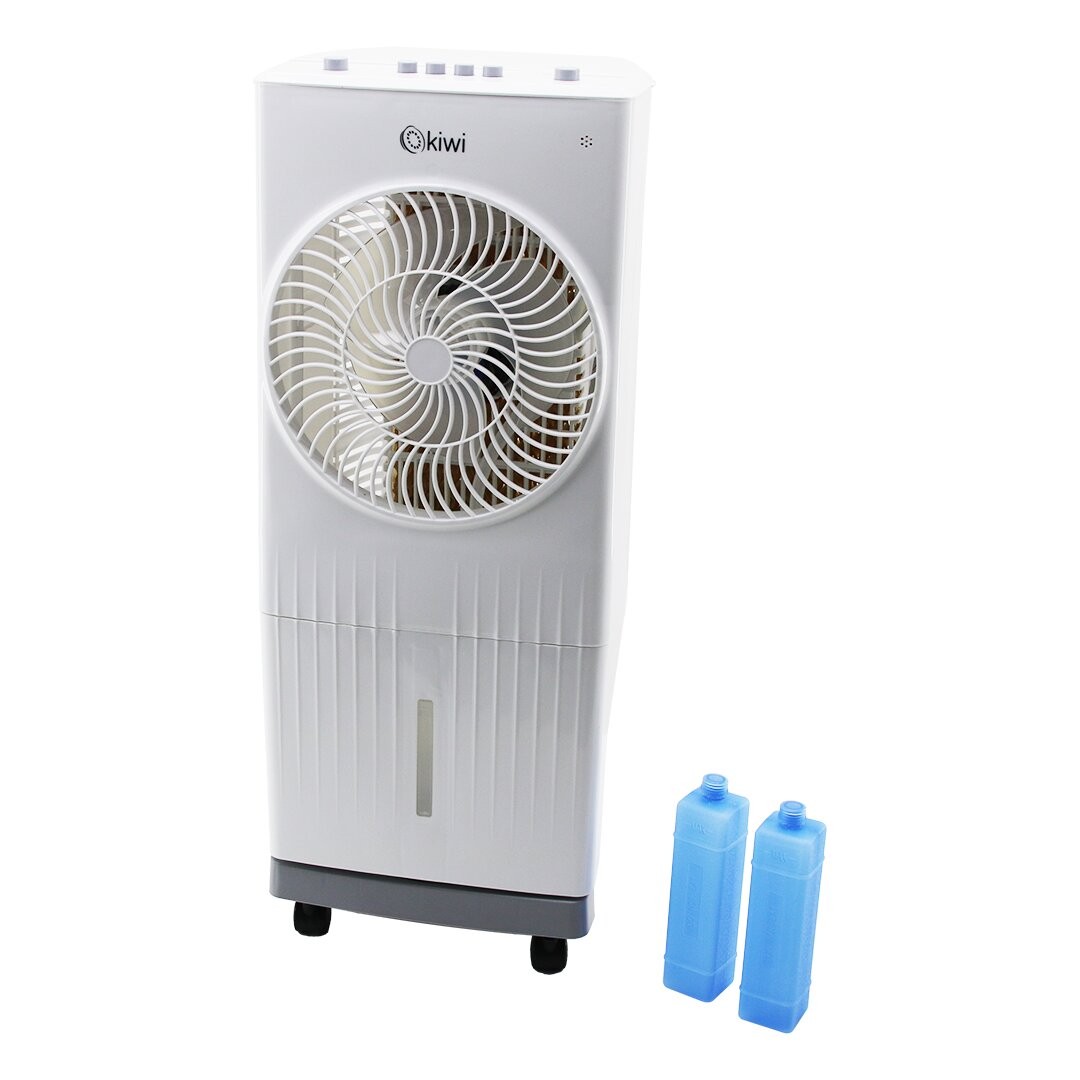 Kiwi Kfan-7495 (3in1) (Hava Soğutucu & Temizleyici & Nemlendirici) Evaporatif Fan (Tekerlekli) (3-Kademe Hız) (5.5lt) (60w)*1