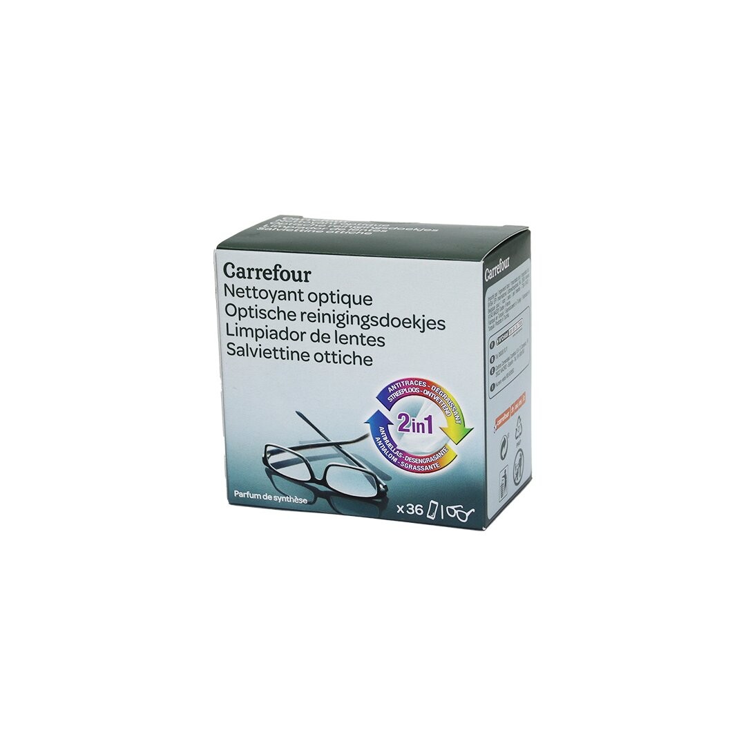 Carrefour ( 36pcs ) Gözlük Camı Temizlik Bezi Mendil*12x1