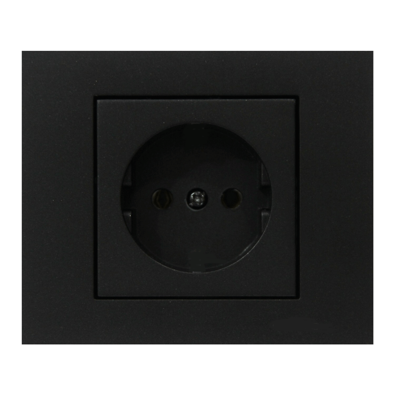 Atom ( Siyah ) Normal Priz*12x10