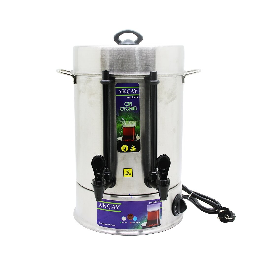 Akçay Çm-60 Çay Otomatı ( 60 Bardak ) Semaver Elektrikli Çay Makinesi*1