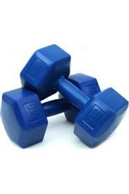 Mrt Spor ( 5kg ) Plastik Köşeli Dambıl ( 2pcs )*1
