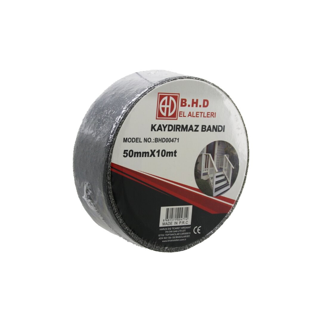 B.H.D Bhd-00471 ( 50mm X 10mt ) ( Kaydırmaz ) ( Siyah ) Bant*36
