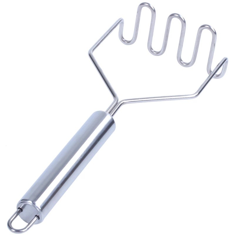 Baysa-660 ( Yay Şekil & Zigzag ) ( Metal Saplı ) ( Metal ) Patates Ezici*144