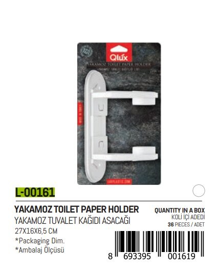 Qlux L-161 Yakamoz wc Kağıtlık*36