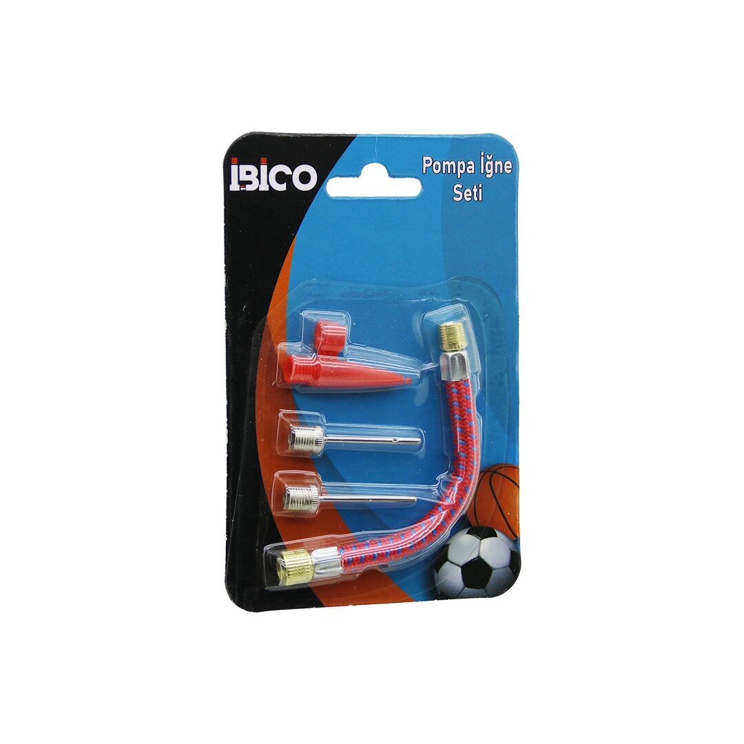 Ibico I18-031 ( 4pcs ) ( Pompa Iğne & Hortum ) Seti ( Top & Bisiklet Lastik Şişirme )*500