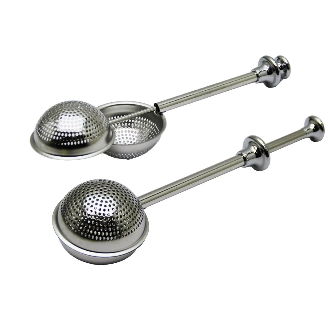 Dmr-4187 ( Top Hazneli ) Metal Bitki Çay Süzgeç*300