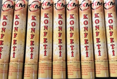 Tkm Konfeti ( Karnaval Renkli ) ( 30cm )*100
