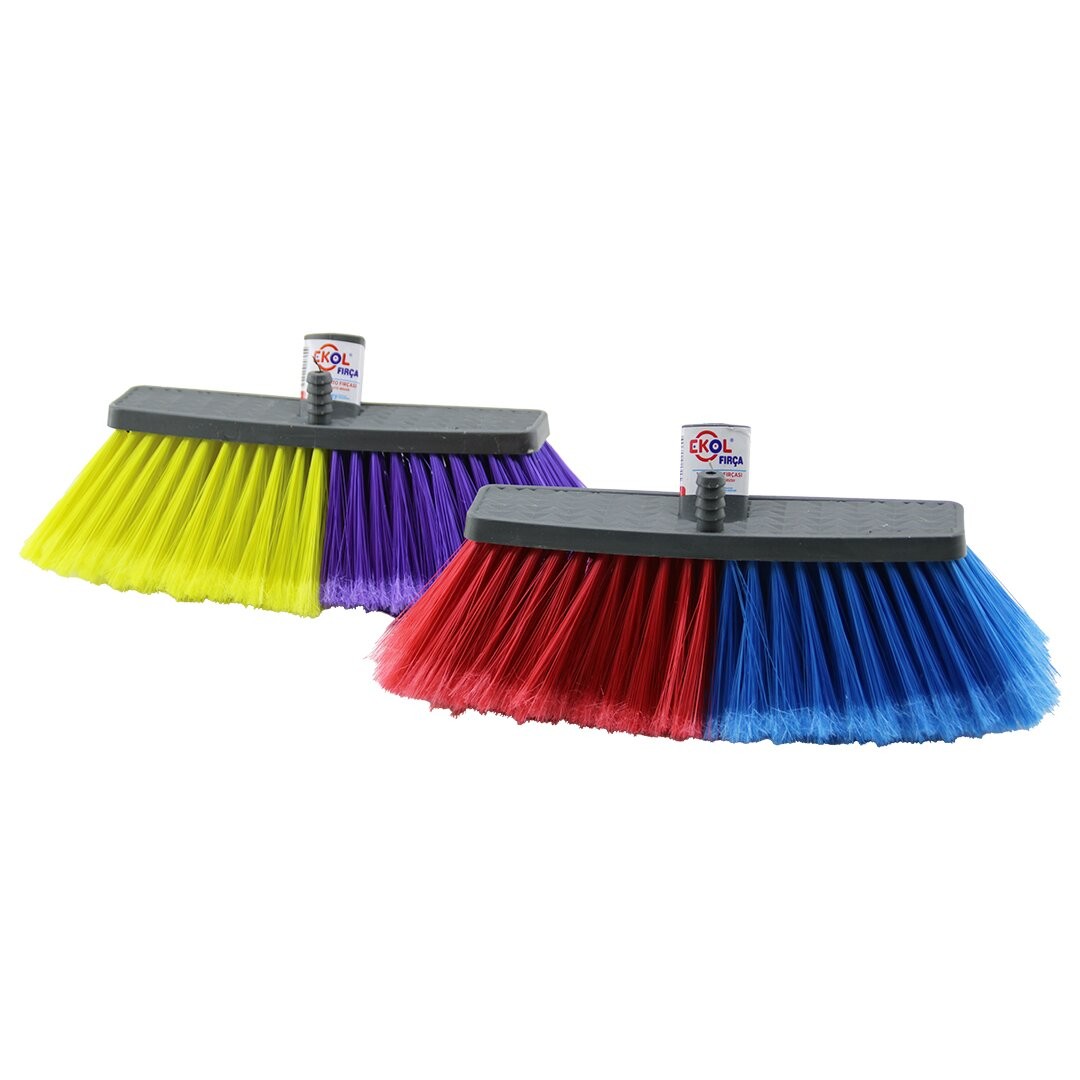 Ekol Fırça Ef-150 ( 17cm ) Oto Fırçası ( Çift Renk Fırça Kılları=8cm )*24=K