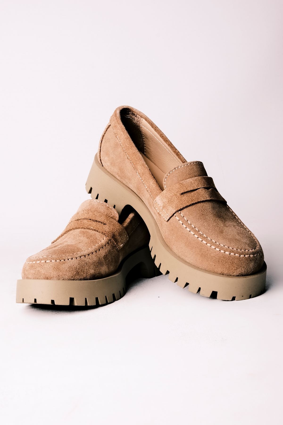 Deva Kadın Hakiki Deri Oxford Ayakkabı Düz Model - S.VİZYON