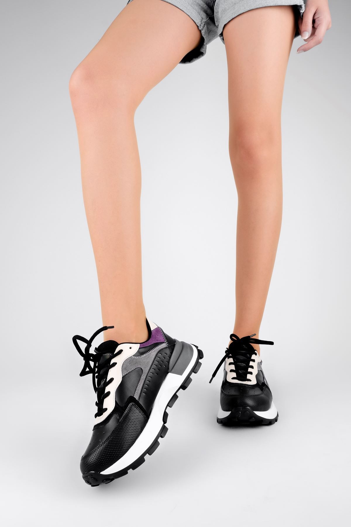 Oldey Kadın Spor Ayakkabı B3171 - Siyah