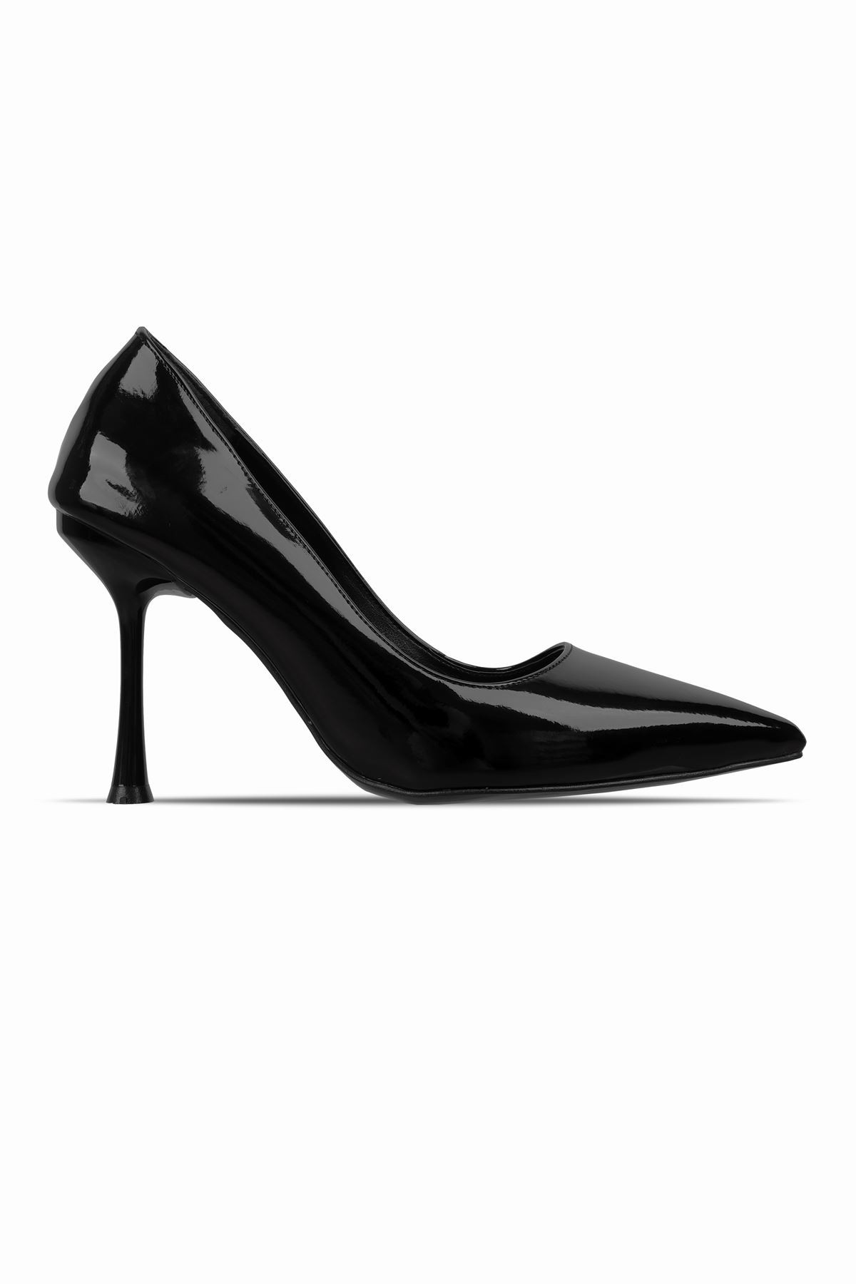 Misty Kadın Sivri Burunlu Topuklu Stiletto Abiye Ayakkabı 4010 - R.SİYAH
