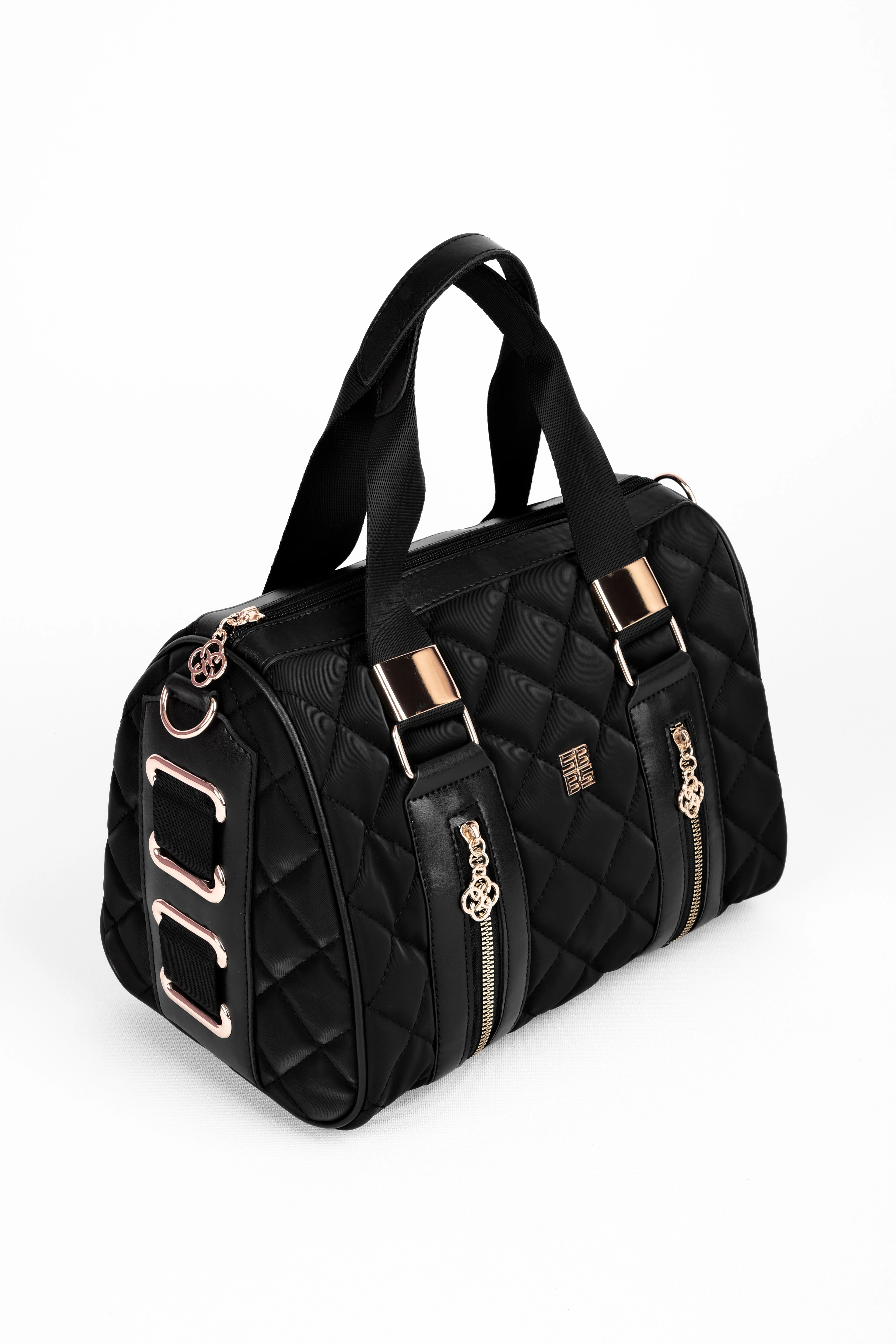 ŞibyKadın Orta Boy Kalıp Silidir Model El Çantası 2892 çanta - Siyah