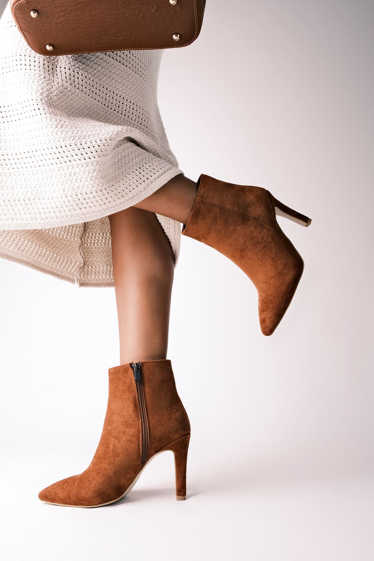 Scarley Kadın İnce Topukllu Bot 1610 - S.TABA