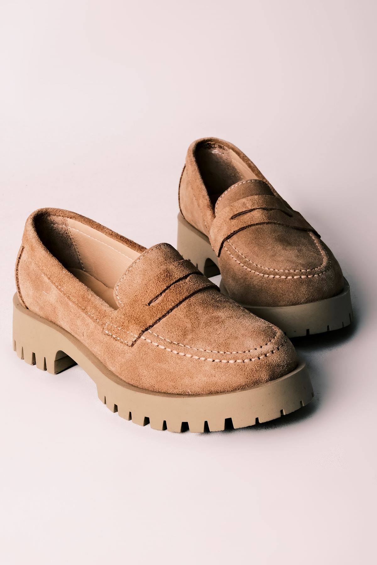 Deva Kadın Hakiki Deri Oxford Ayakkabı Düz Model - S.VİZYON