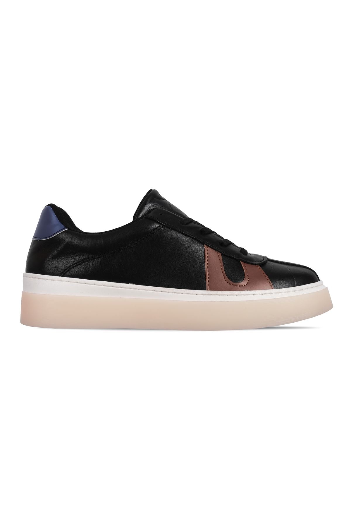 Walky Kadın Hakiki Deri Günlük Spor Ayakkabı Sneaker 4159 - Lacivert