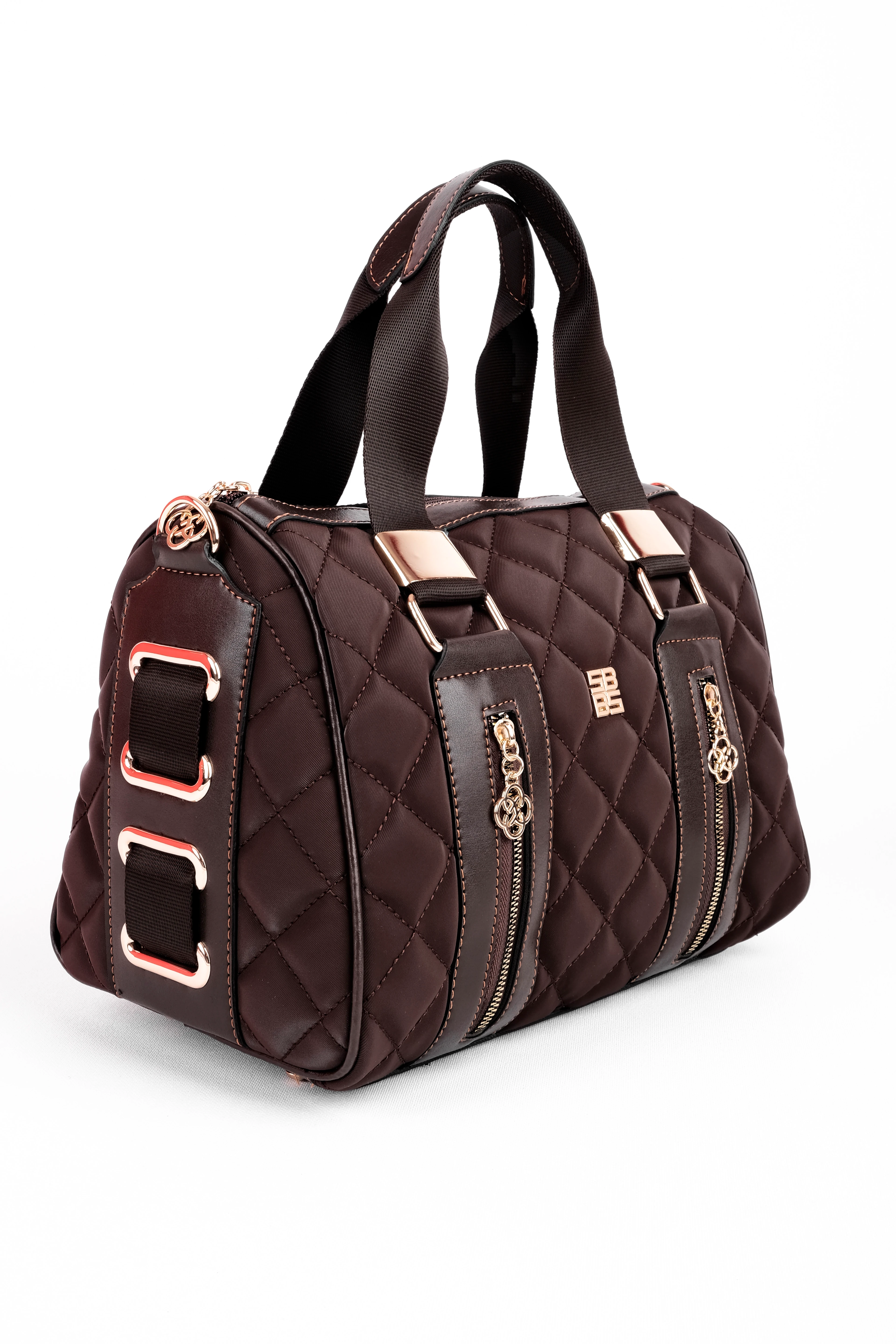 Şibel Kadın Orta Boy Kalıp Silidir Model El Çantası 2892 - Kahverengi