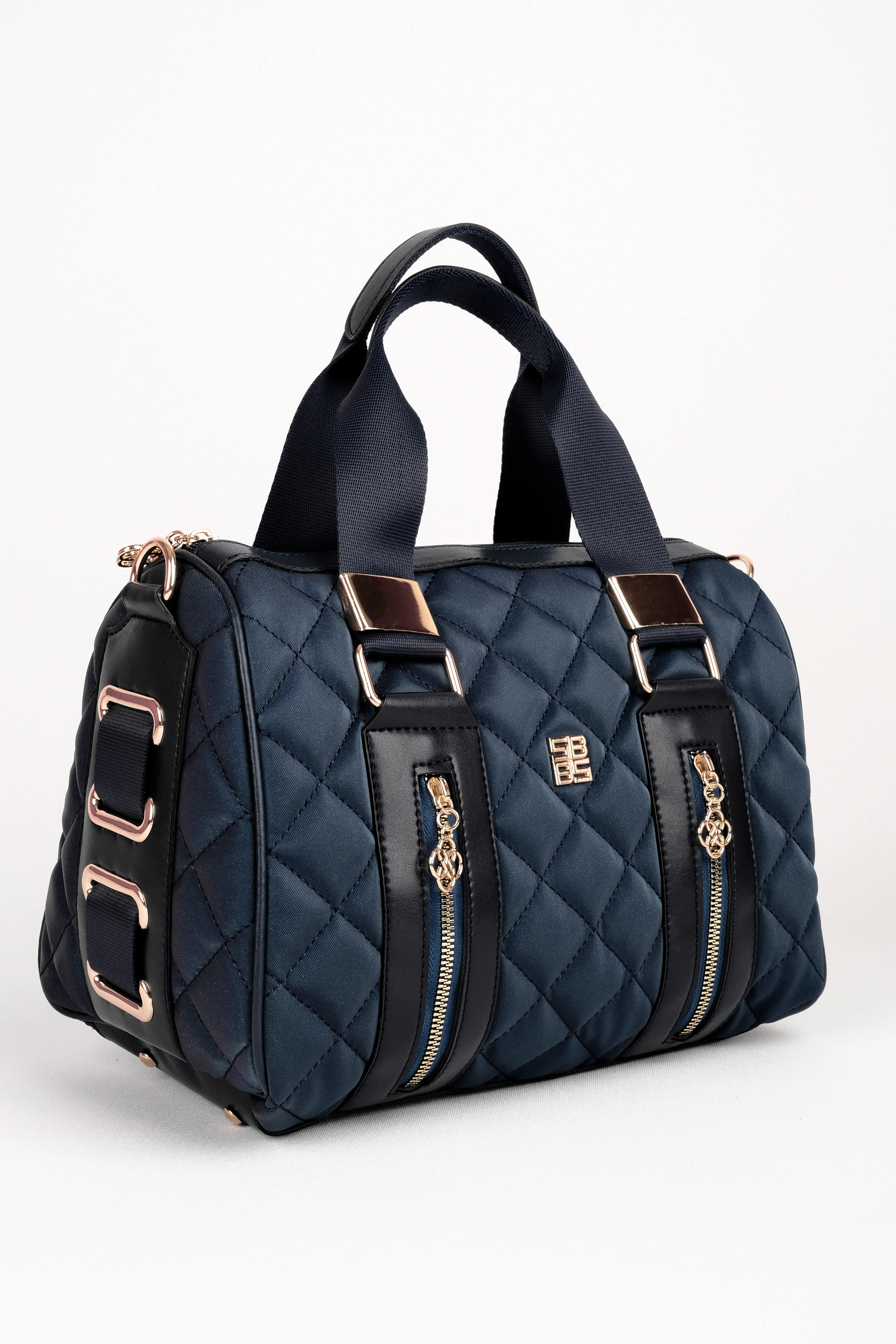 ŞibyKadın Orta Boy Kalıp Silidir Model El Çantası 2892 çanta - Lacivert